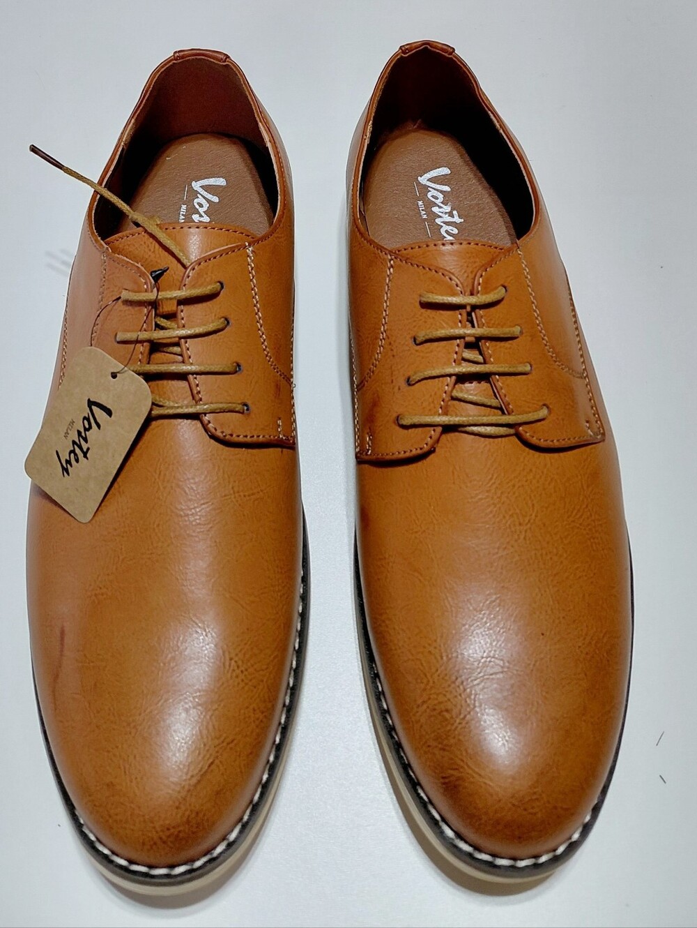 VOSTEY Men's Brown Casual  Dress Shoe Size 13
